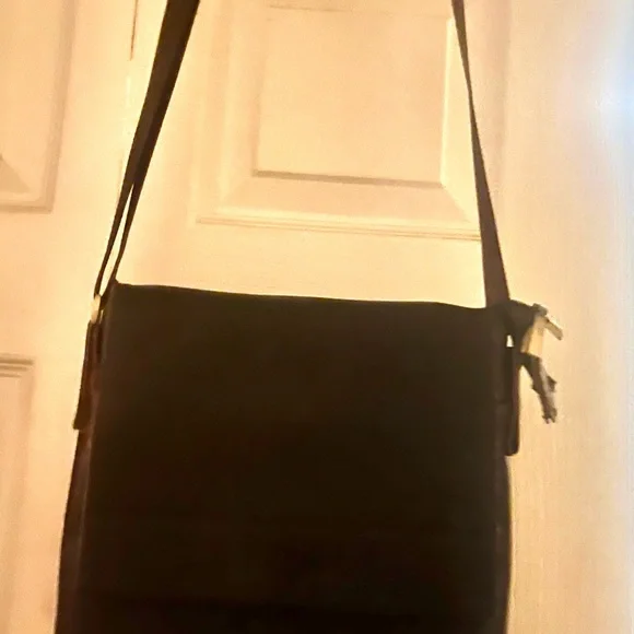 Giorgio Armani Brown Crossbody Leather Bag - Picture 5 of 12